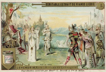 Szene aus Richard Wagners Oper Lohengrin